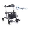 MORETTI DEAMBULADOR PLEGABLE IN ALUMINIO PINTADO - 4 RUEDS - DOBLE FUNTION - GAYA 2.0 (RP540)