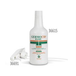 GERMO DESINFECTANT GERMOCID BASIC SPRAY: FRASCO DE 750 ML + VAPORIZADORIZOR