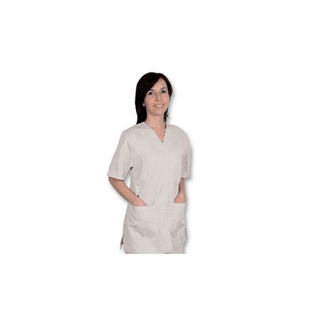 GIMA CAIXA COM BOTÕES AUTOMÁTICAS - MULHER - ALGODÃO / POLIÉSTER - BRANCO - VÁRIOS TAMANHOS XS, S, M , L, XL, XXL (1 UD)