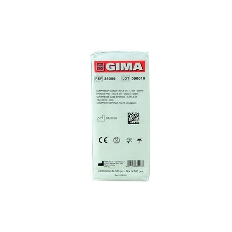 GIMA 12 CAPAS GAS BUY AND 7.5 X 7.5 CM - (1000 UDS)