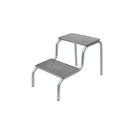 GIMA BANQUETA LACADA DE DOS PELDAÑOS