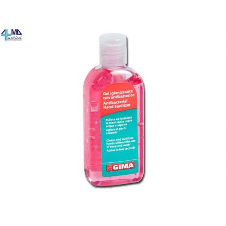 GIMA GEL ANTIBACTERIAL - 85ML - ROJO FRESA