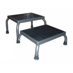 TABOURET ANTIDÉRAPANT À DEUX LAMINÉES - ACIER