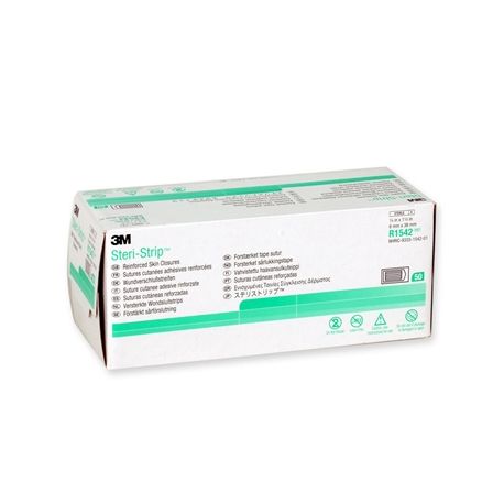 3M STERI-STRIP - ADHESTIVE CUTAN SUTURES - 38 x 6 MM (300 STRIPS)