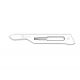GIMA CUCHILLAS PARA BISTURI DE ACERO INOX ESTERILES - Nº 10/11/12/15/20/21/22/23/24 - (CAJA 100 UDS)