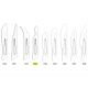 GIMA INOX ESTERILE BISTURI FOR BISTURI Nr. 10/11/12/15/20/21/22/24 - (CAJA 100 UDS)