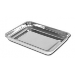GIMA BANDEJA ACERO INOX - 210X160X25MMM