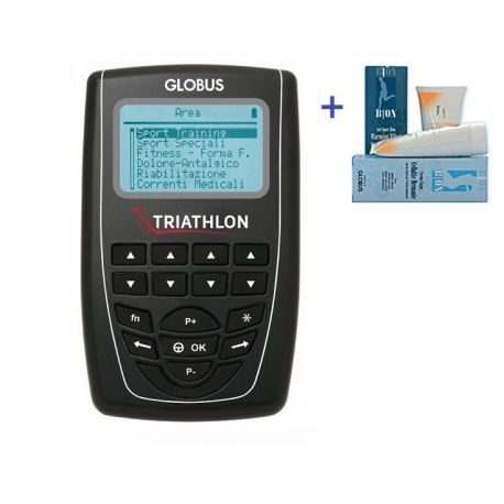 GLOBUS ELECTROSTIMULADOR GLOBUS TRIATHLON + 1 CREMA REAFIRMANTE GLOBUS