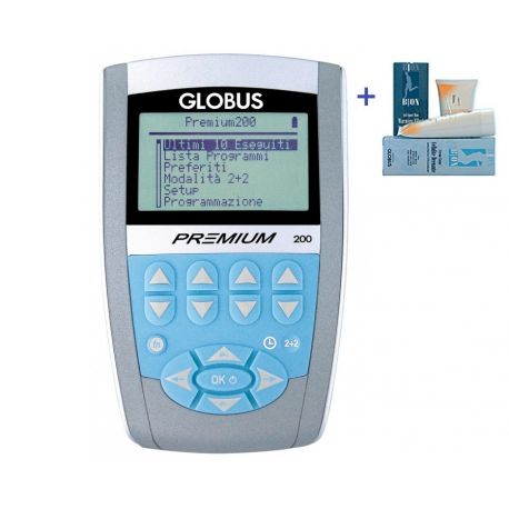 GLOBUS ELECTROSTIMULADOR PREMIUM 200 + 1 CREMA REAFIRMANTE GLOBUS