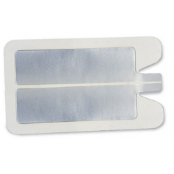 MORETTI PLACA DESECHABLE MIT ADHESIVO UND GEL SOLID ADULTO ODER PEDILATRICO (20 UDS)