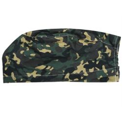 GIMA GORRO QUIRÚRGICO FANTASÍA MILITAR VERDE - TALLA M