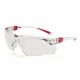 GIMA GAFAS DE PROTECCIÓN 506 UP - ANTIVAHO Y RESISTENTES AL RAYADO – ROJO (1 UD)