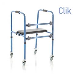 MORETTI ANDADOR DE ALUMINIO CON 4 RUEDAS PIVOTANTES - (RP748)