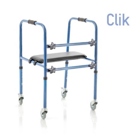 MORETTI ANDADOR DE ALUMINIO CON 4 RUEDAS PIVOTANTES  - DESMONTABLE (RP748)