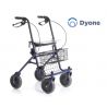 MORETTI FOLDING ROLLATOR IN PAINTED STEEL - 4 WHEELS - DYONE