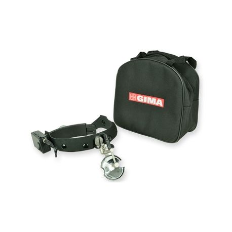 GIMA FRONTAL LUX - Ø 55 MM - PORTAPILOS NO CASCO