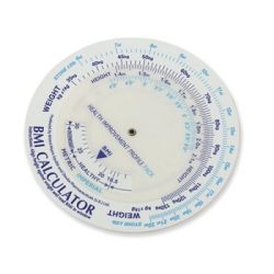 GIMA DISCO CALCULADOR DE MASA CORPORAL (10 UDS)