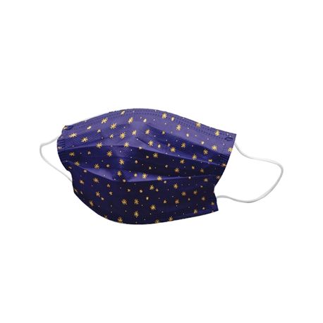 GISAFE 98% FILTERING SURGEON MASK 3 PLY TYPE II WITH LOOPS - ADULT - CARTOON - FLOWPACK (10 PCS)