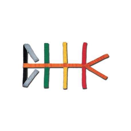 GIMA INMOVILIZATION CORREA - TIPO C - ROJO - CARGA 200 KG