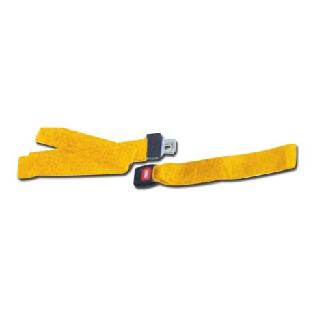 GIMA INMOVILIZATION CORREA - SET OF 3 CORREAS TIPO D - AMARILLO - CHARG 200 KG
