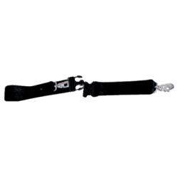 GIMA 2 PIECES BELT - PLASTIC LOCK - BLACK