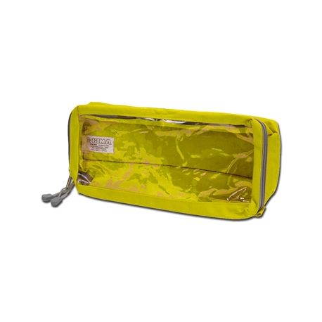 GIMA E4 RECTANGULAR POUCH LONG WITH WINDOW - RED OR YELLOW (2 PCS)