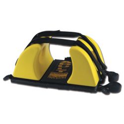 GIMA CONTOUR HEAD IMMOBILIZER - BLACK/YELLOW