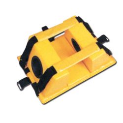 GIMA "FERMO 1"HEAD IMMOBILIZER - YELLOW