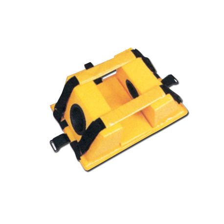 GIMA "FERMO 1"HEAD IMMOBILIZER - YELLOW