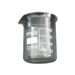 BRANSON VERRE TASSE DE 250ML DIPLÔMÉ POUR LES NETTOYANTS 2800 ET 3800