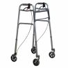 INTERMED FOLDABLE ALUMINUM DEAMBULATOR WITH BRAKES - (AD-48)