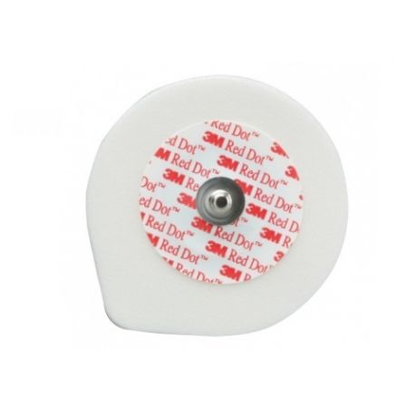 3M ELECTRODES WITH FOAM SUPPORT AND ABRASIVE PAD RED DOT 2259 - (PACK. 50 PCS.)