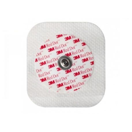 3M DIAFORETISCHE ELEKTROLLE MIT SOPORTE IN MEDIPORE UND TAMPON ABRASIVO RED DOT 2271 (1.000 UDS)