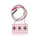3M RADIOTRANSPARENT NEONATAL ELECTRODES WITH CABLE RED DOT 2269T- (PACK 30 PCS.)