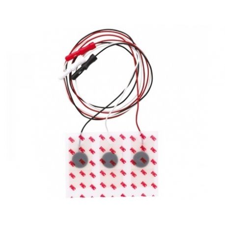 3M RADIOTRANSPARENT NEONATAL ELECTRODES WITH CABLE RED DOT 2269T- (PACK 30 PCS.)