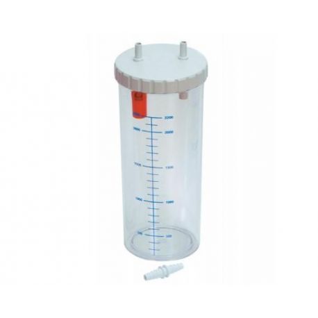 CA-MI VASO QUIRÚRGICO 2LT AUTOCLAVABLE PARA ASPIRADORES NEW ASKIR, NEW ASPIRET Y NEW HOSPIVAC