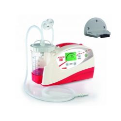 CA-MI QUIRÚRGICO ASPIRADOR NEW ASKIR 118 MIT 1 VASO 1000ML + SOPORT FÜR AMBULANCIA UND TRANSPORT BOLSA