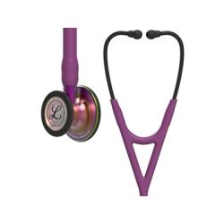 LITTMANN CARDIOLOGY IV - 6205 - CIRUELA - ACABADO ARCOÍRIS - TALLO VIOLETA