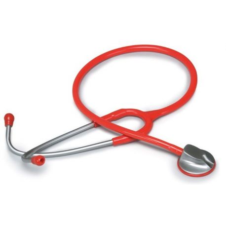 MORETTI FONENDOSCOPIO ADULTOS CON CAMPANA ANATÓMICA - AZUL - NEGRO - ROJO