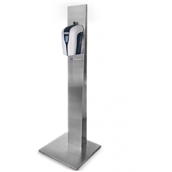 TECNO-GAZ SOPORTE DE ALUMINIO COMPLETO CON SOPORTES PARA DISPENSADOR DE GEL