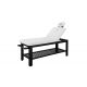 WEELKO WOODEN SPA BED DARK BASE -TRIET