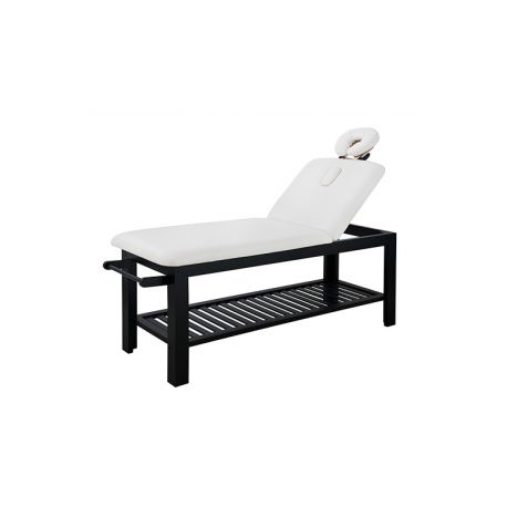 WEELKO WOODEN SPA BED DARK BASE -TRIET