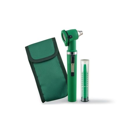GIMA GIMALUX F.O. OTOSCOPE - BLACK - GREEN - BLUE