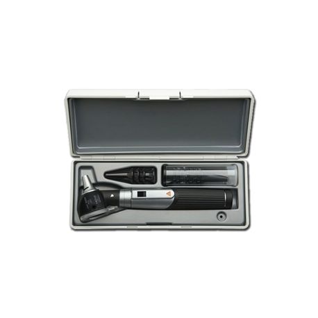 HEINE OTOSCOPITO HEINE MINI 3000 FIBRA OPTICA LED 2.5 V - COM MANGO A PILAS - NEGRO OR BLU