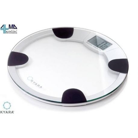 MORETTI BASCULA PESA PERSONEN DIGITAL CON VIDRIO TEMPLADO - CIRCULAR