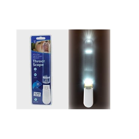 GIMA THROAT SCOPE® KIT - 1 HANDLE + 2 BLADES - BLISTER