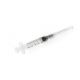 RAYS HYPODERMIC SYRINGE 3 PARTS OF 2.5 ML WITH NEEDLE - 21G - 22G - 23G - (PACK 100 PCS)