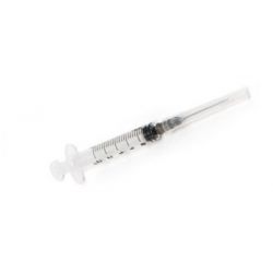 RAYS HYPODERMIC SYRINGE 3 PARTS OF 2.5 ML WITH NEEDLE - 21G - 22G - 23G - (PACK 100 PCS)