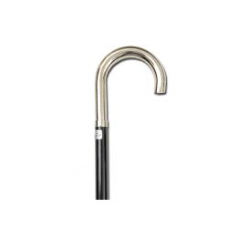 GIMA LEONARDO WOOD STICK - METAL - CURVED HANDLE