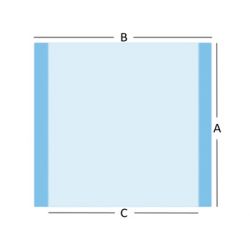 GIMA INCISION - 60X65 CM - ESTÉRIL - (CAJA 50 UDS)